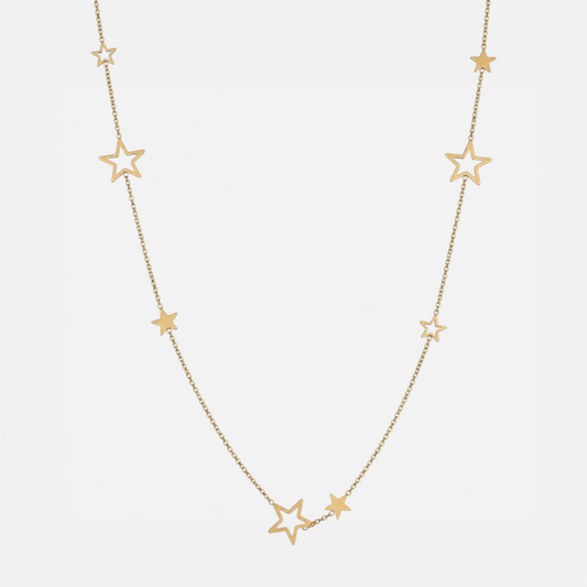 Collar Largo Estrellas