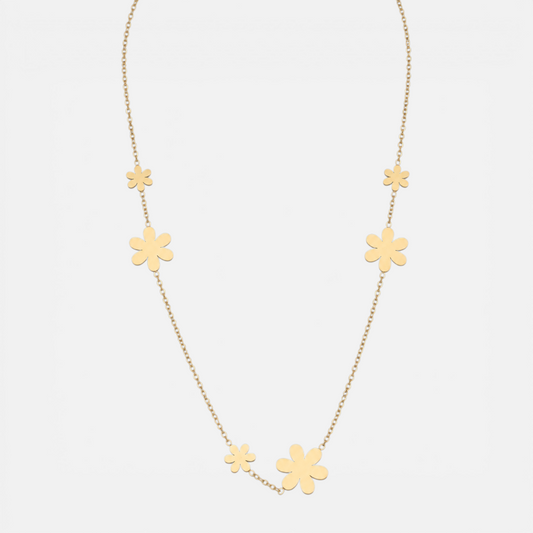 Collar Largo Flores