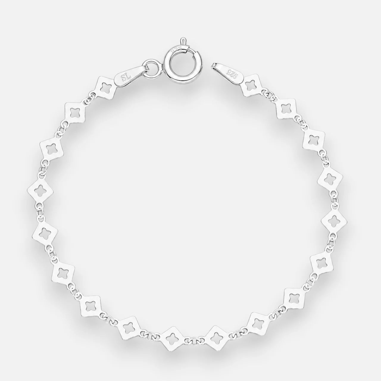Pulsera Rombo Flor
