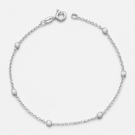 Pulsera Tradicional Cubos Facetados