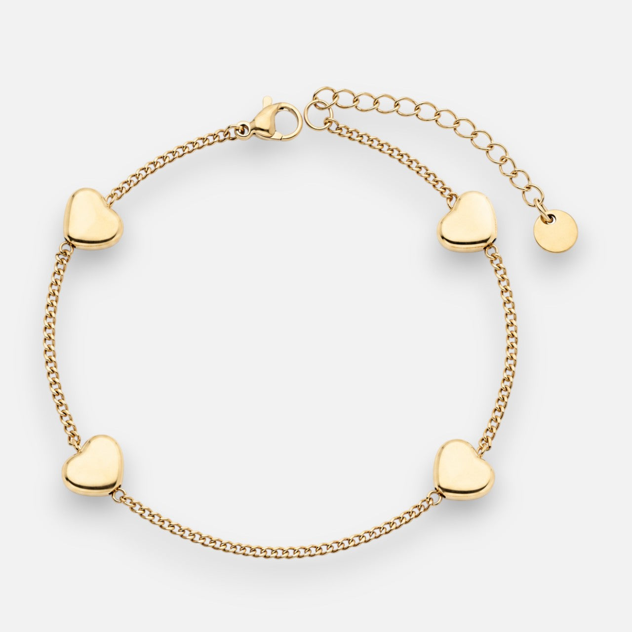 Pulsera Corazones Chunky