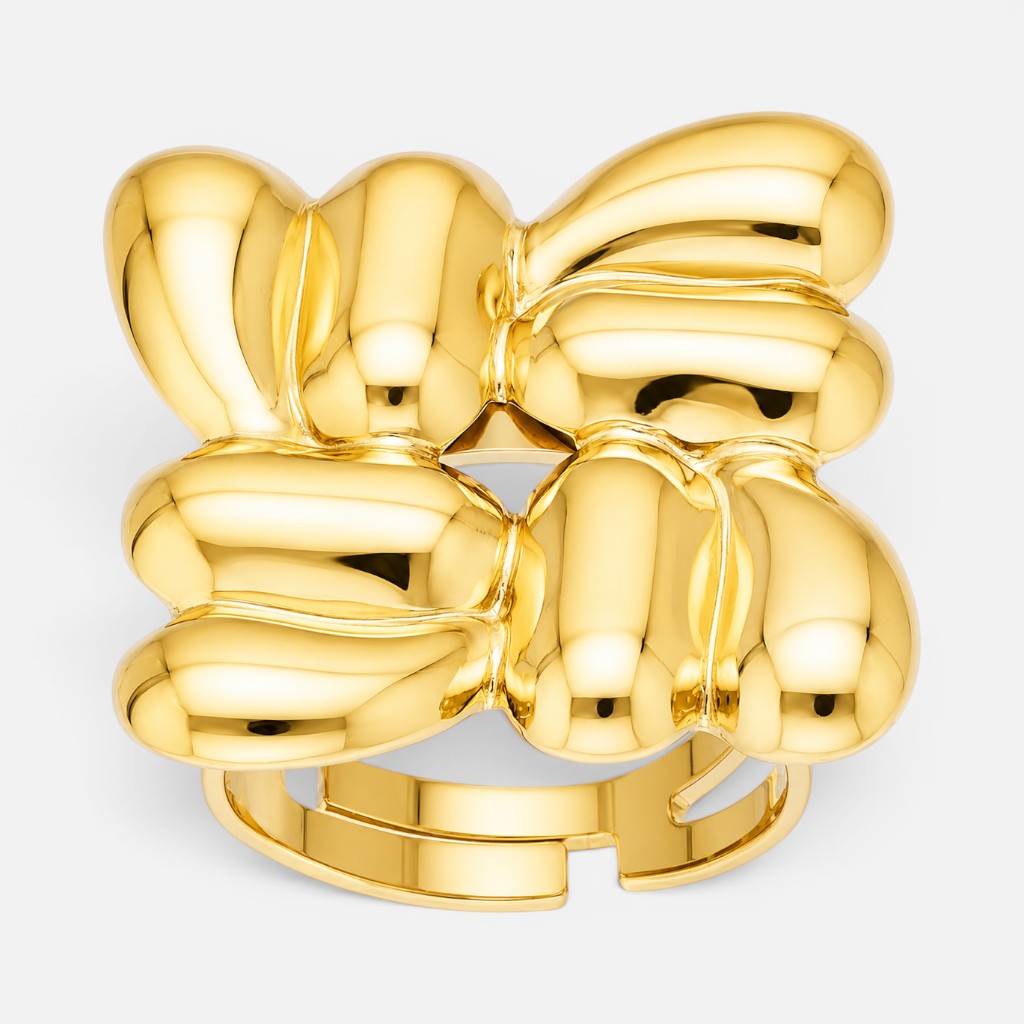 Anillo Ajustable Gotas Chunky