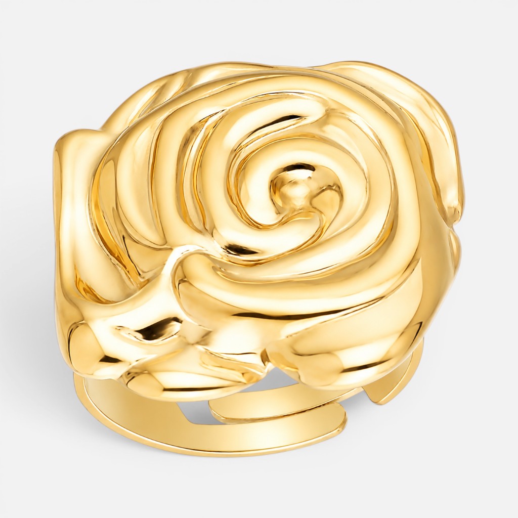 Anillo Ajustable Rosa de Abril