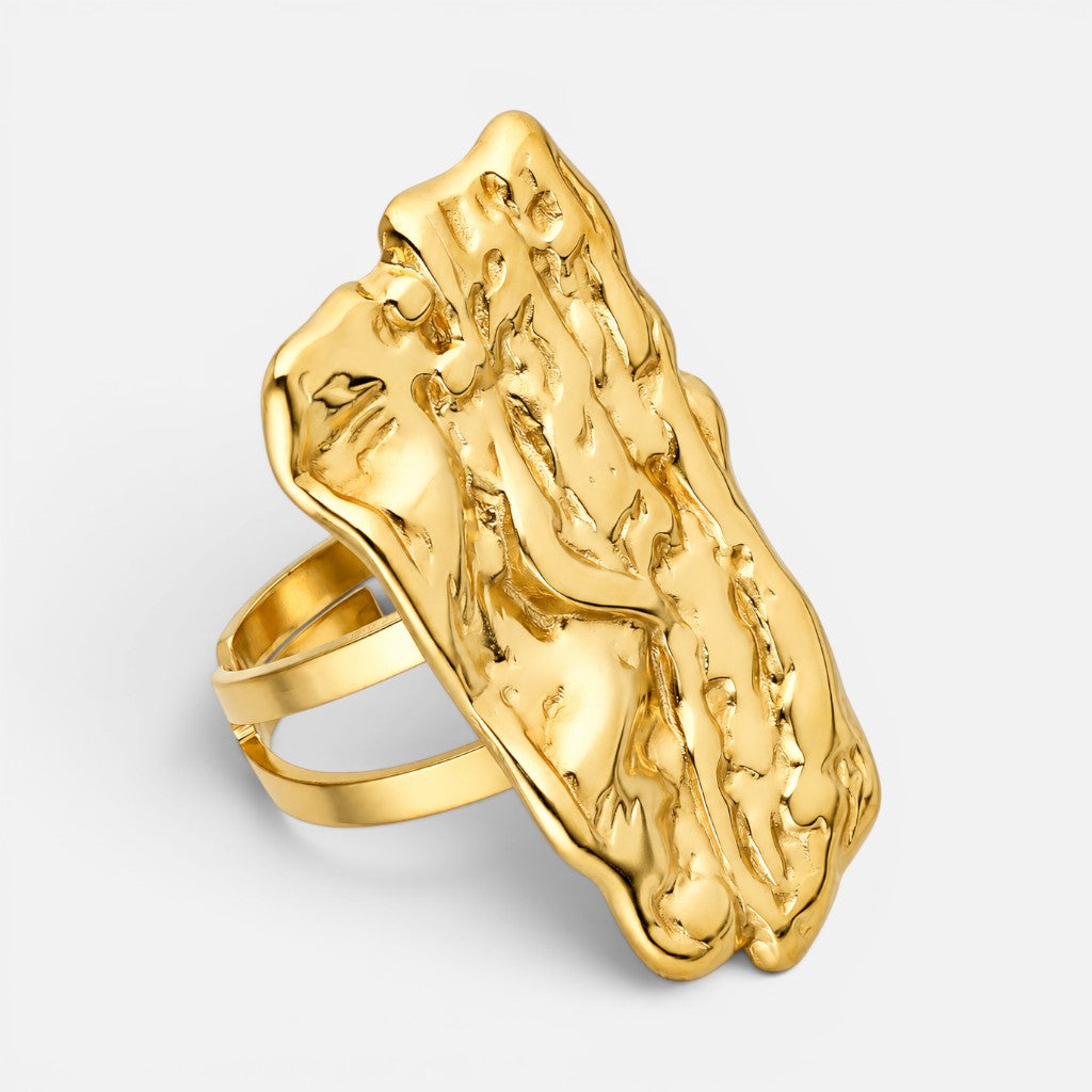 Anillo Ajustable Figuras Abstractas