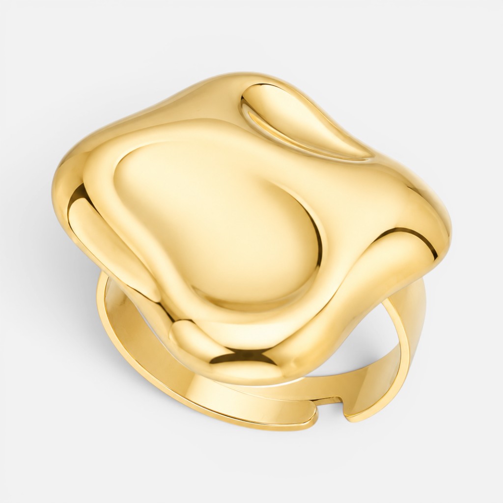 Anillo Ajustable Figura Abstracta