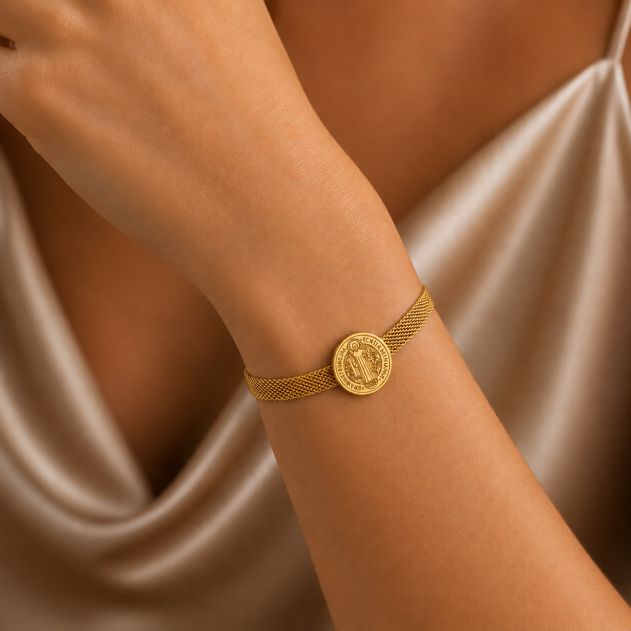 Pulsera Malla Milanesa San Benito