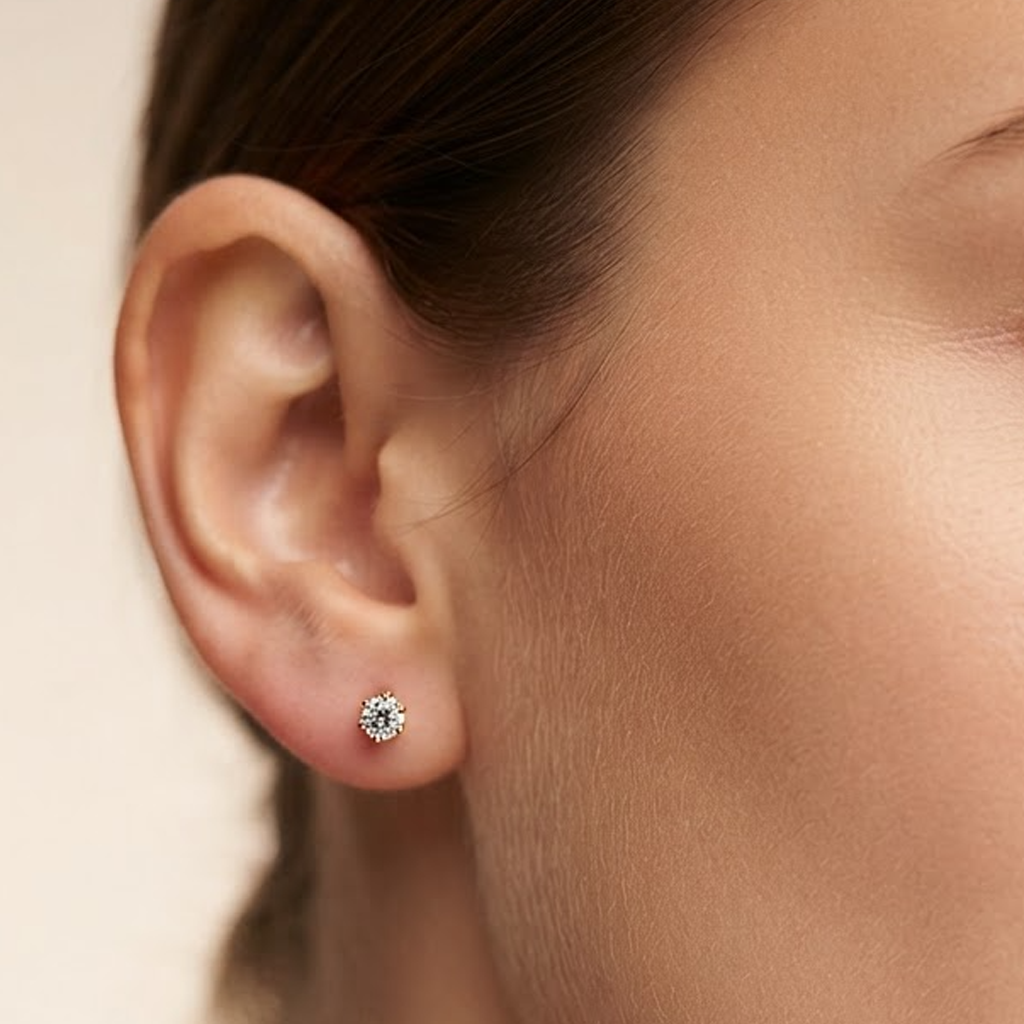Aro con Tope Circón 3 mm