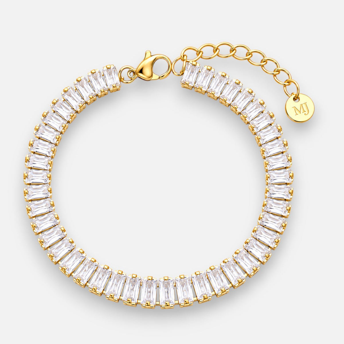 Pulsera Circones Baguette Sin Fin