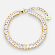 Pulsera Circones Baguette Sin Fin