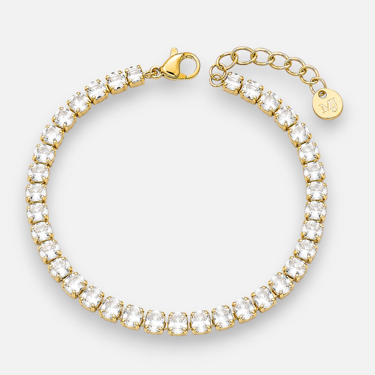 Pulsera Circones Ovalados Sin Fin