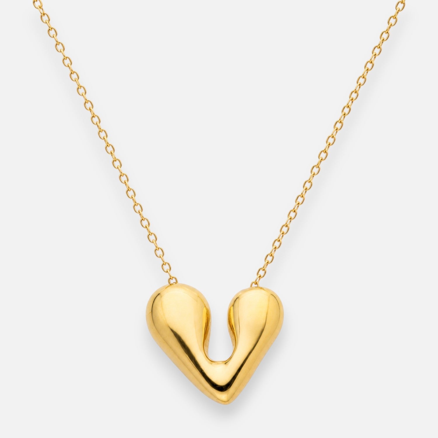 Collar Corazón Chunky