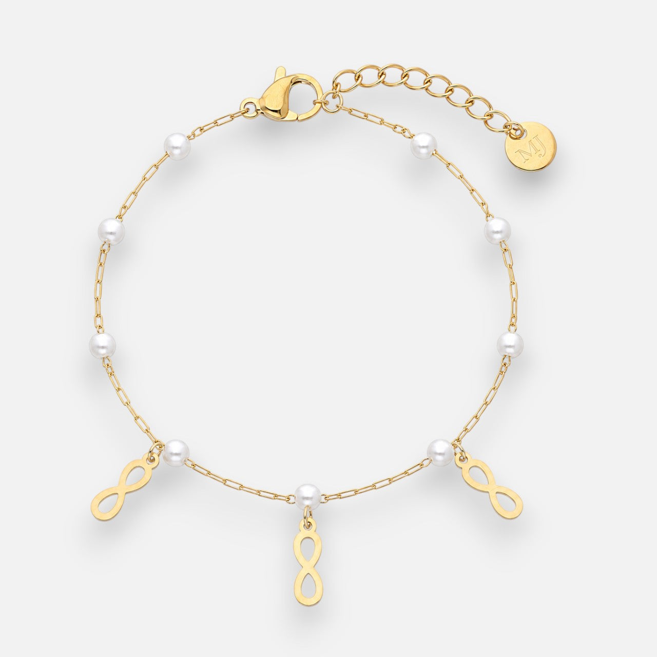 Pulsera Infinitos Perlas