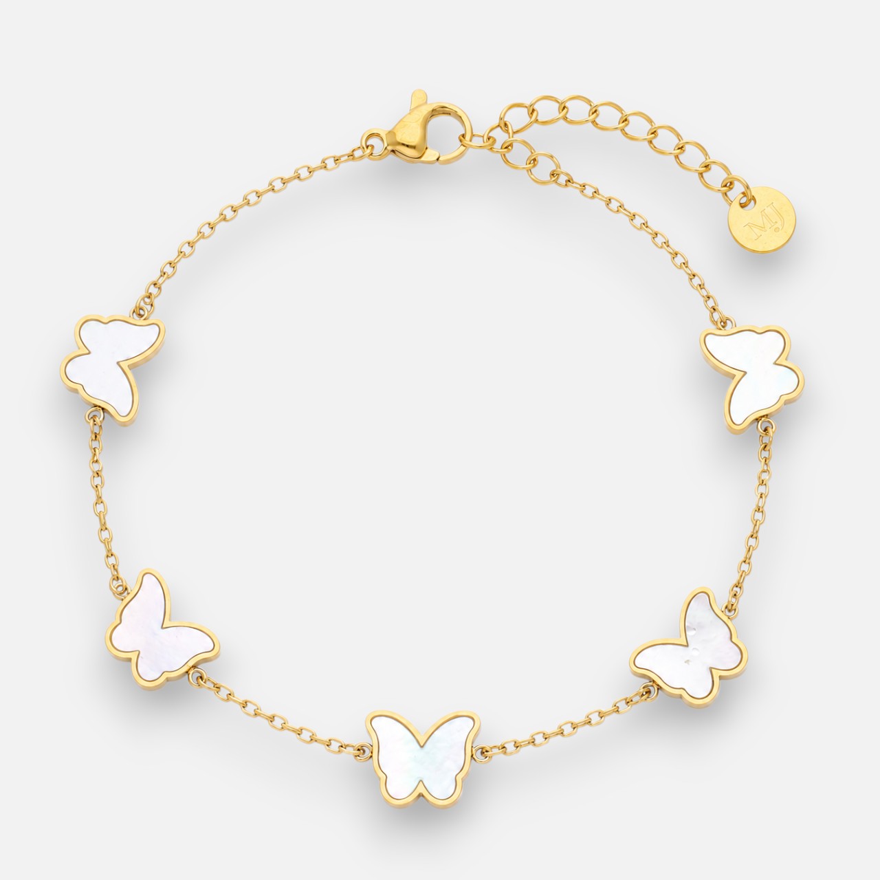Pulsera Mariposa Nácar