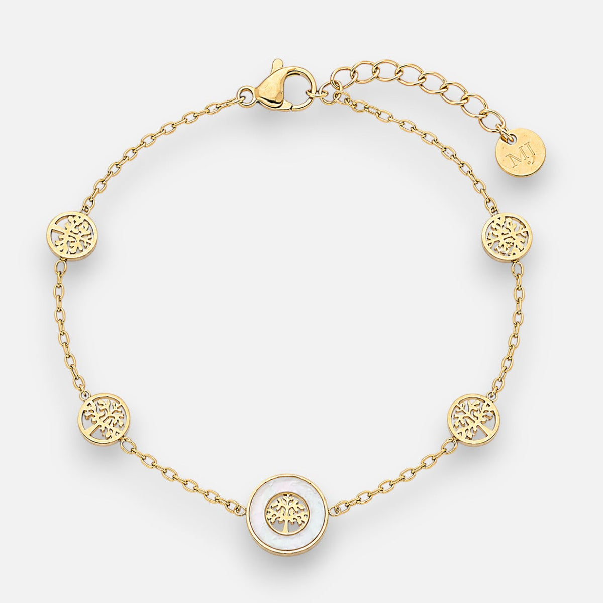 Pulsera Árbol de la Vida Nácar
