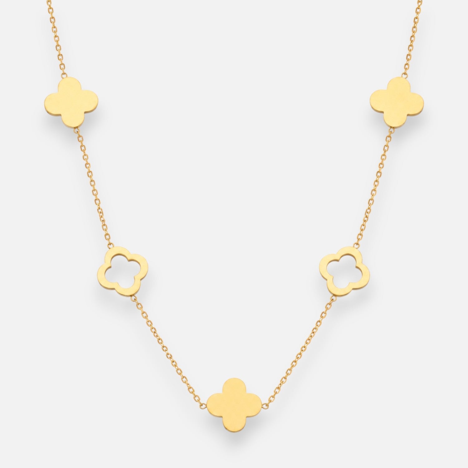 Collar Tradicional Trébol de la Suerte