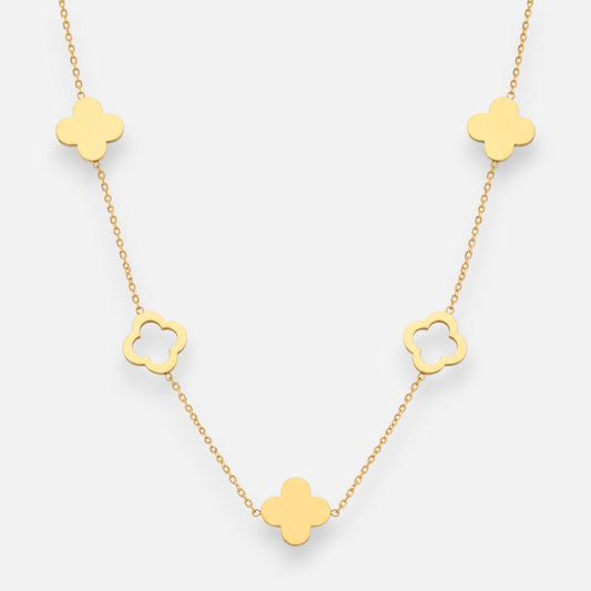 Collar Tradicional Trébol de la Suerte