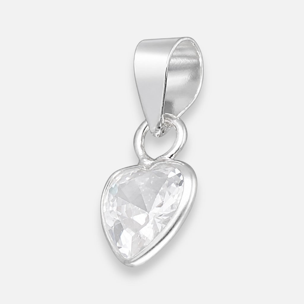 Colgante Punto de Luz Corazón Circon 6 m