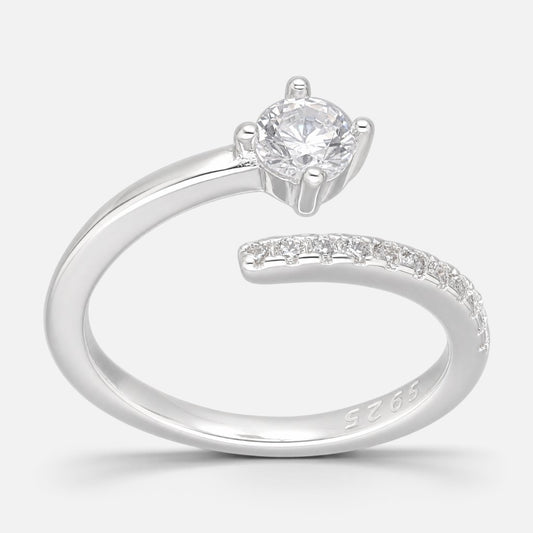 Anillo Midi Líneas Circones