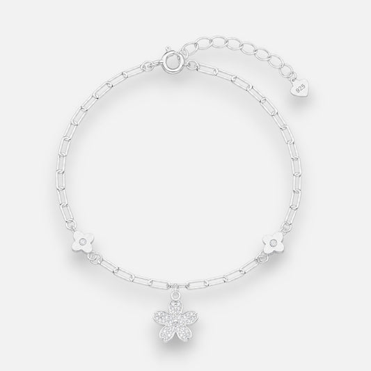Pulsera Tradicional Flores Circones