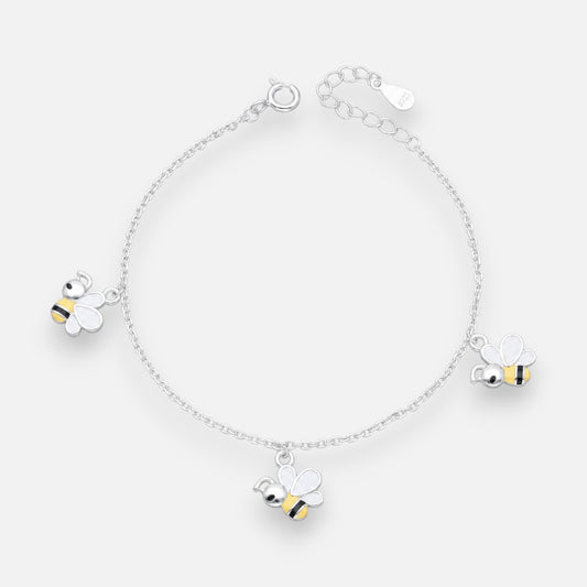 Pulsera Avejas Esmaltadas