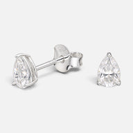 Aro Moissanita Gota 4x6 mm