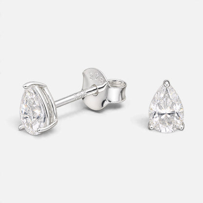 Aro Moissanita Gota 4x6 mm