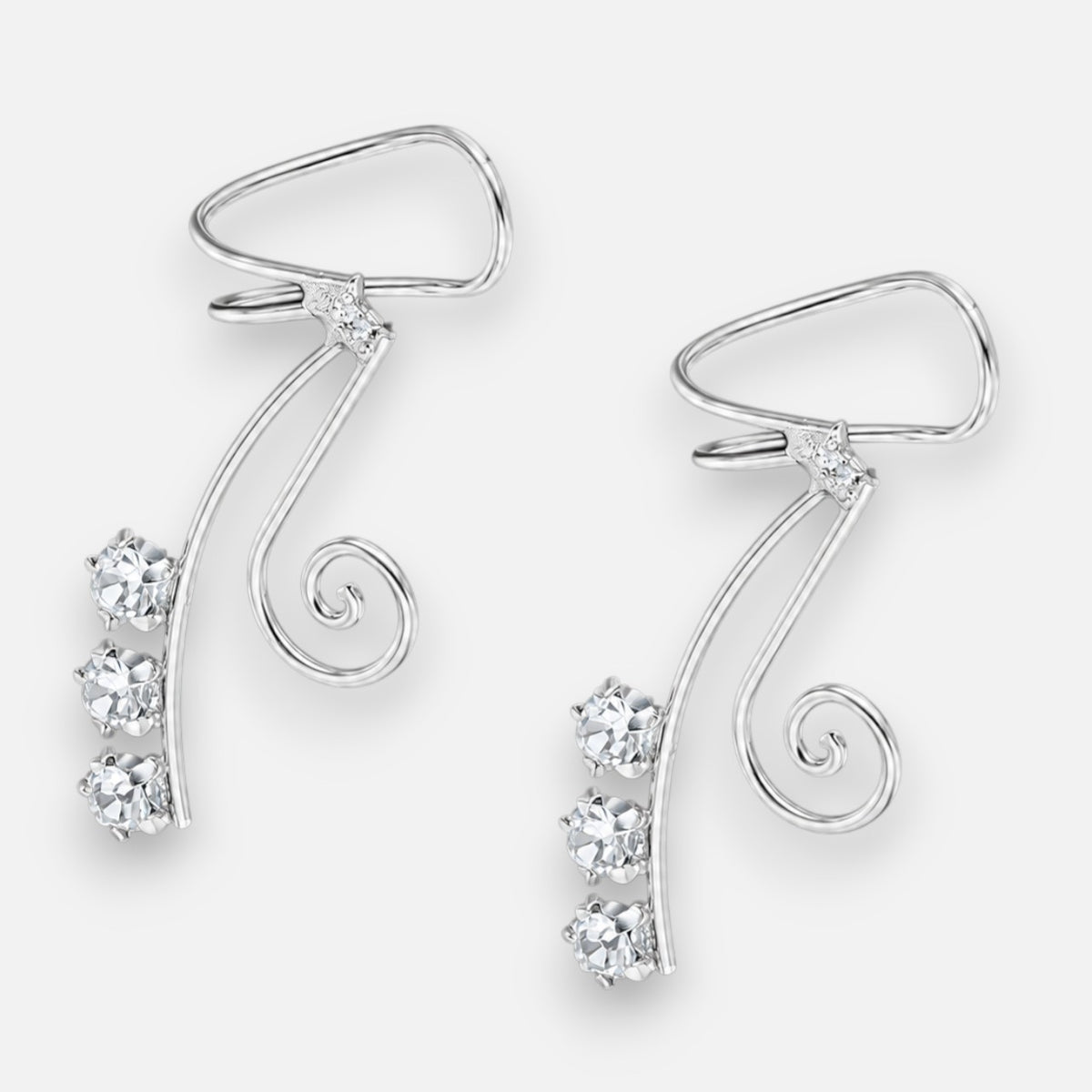Aro Ear Cuff Circones Espiral