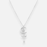 Collar Media Luna Estrella Varita Mágica Circones
