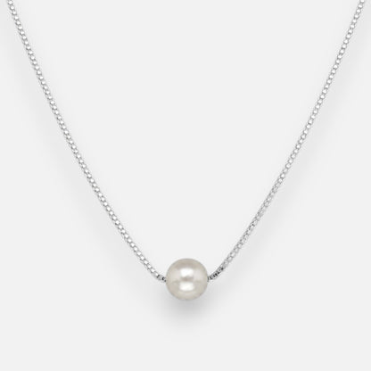 Collar Veneciano Perla 6 mm