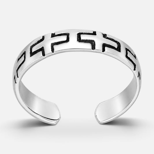 Anillo Midi Cruz Griega