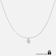 Collar Fantasma Gota Cristal