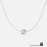 Collar Fantasma Cristal Hecho con Swarovski® Tornasol