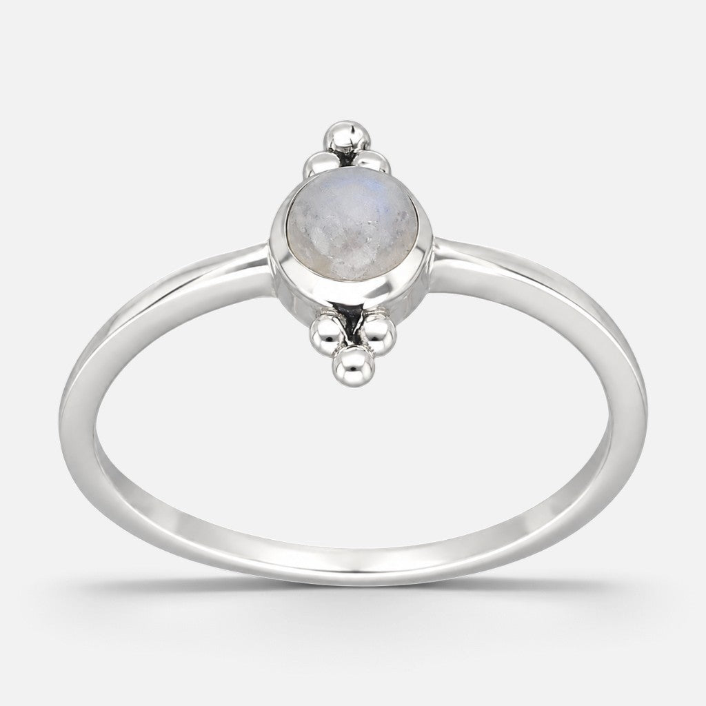 Anillo Etnico Piedra Luna