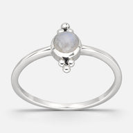 Anillo Etnico Piedra Luna