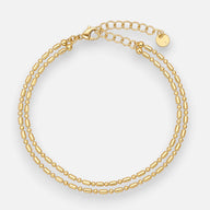 Pulsera Doble Palitos Entrelazados