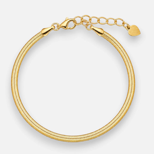 Pulsera Serpiente Plana