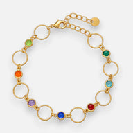 Pulsera Circulos Circones 7 Chakras