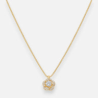 Collar Veneciano Flor Circones