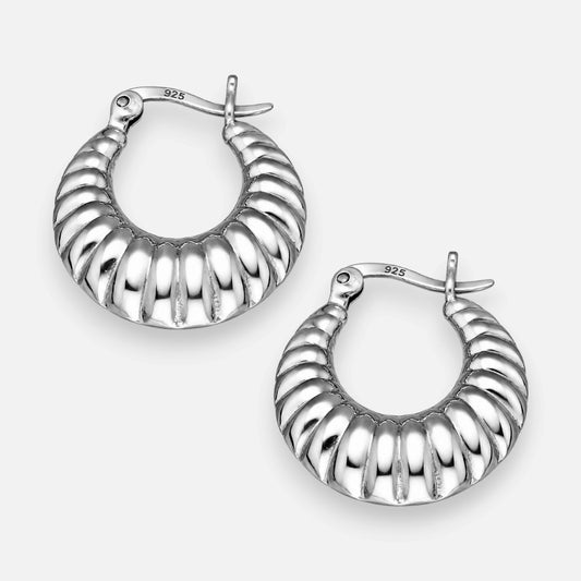 Argolla Ovalada Chunky 18x5 mm