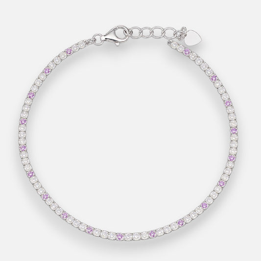 Pulsera Circones Tenis Amatista