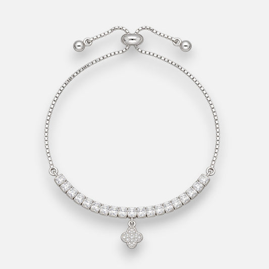 Pulsera Ajustable Trébol de la Suerte Circones Tenis