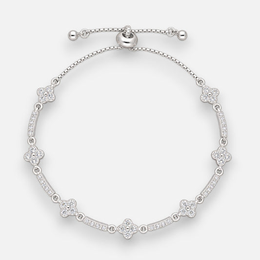 Pulsera Ajustable Trébol de la Suerte Circones