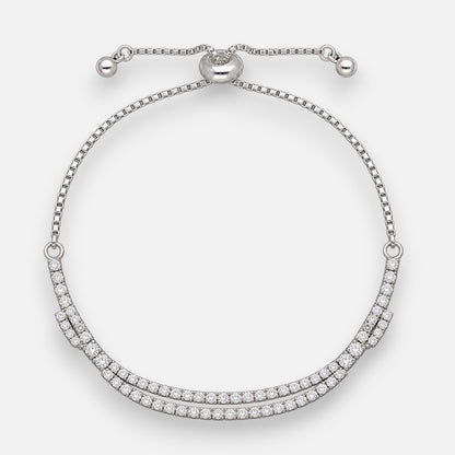 Pulsera Ajustable Circones Tenis Entrelazada