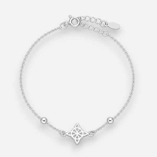 Pulsera Nudo de Bruja Esferas