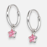 Argolla Estrella Circón Rosa Francia 12 mm