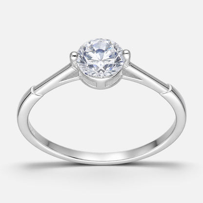 Anillo Circón Solitario