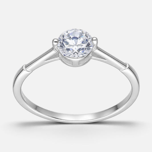 Anillo Circón Solitario