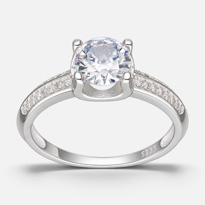 Anillo Circón Solitario