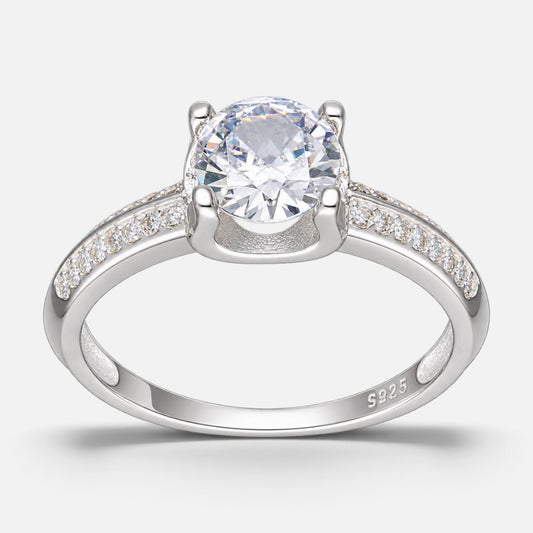 Anillo Circón Solitario