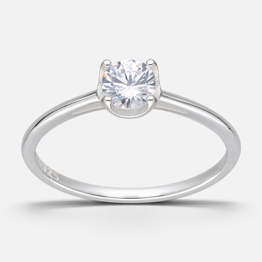 Anillo Circón Solitario